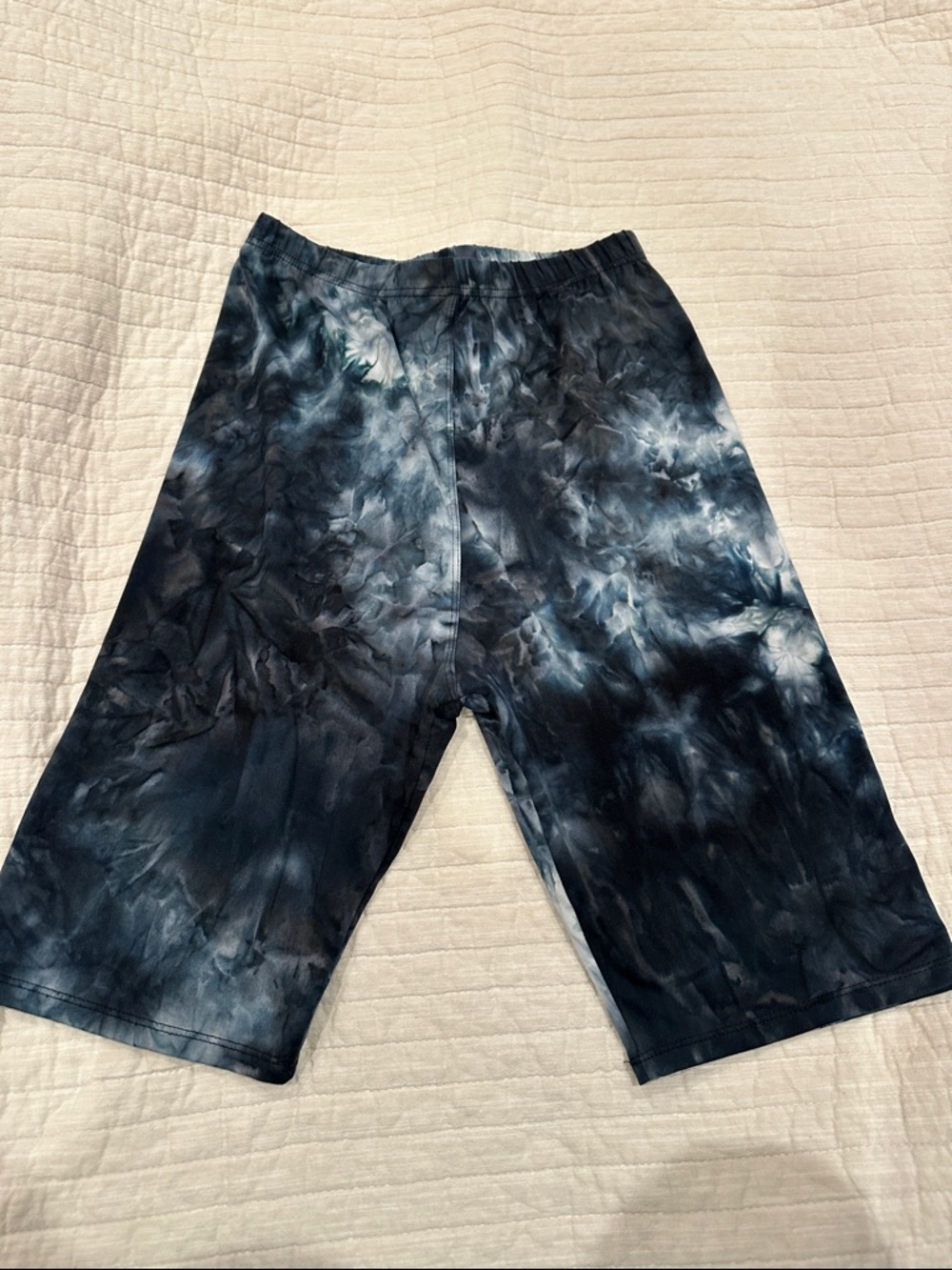 Tie dye buttery soft biker shorts